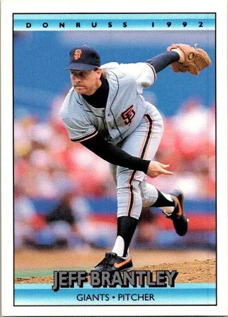 1992 Donruss Jeffrey Hoke Brantley Baseball Card #295