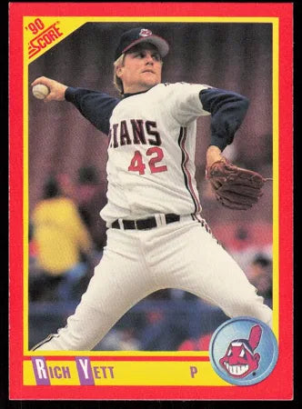 1990 Score Rich Yett Baseball Card #274