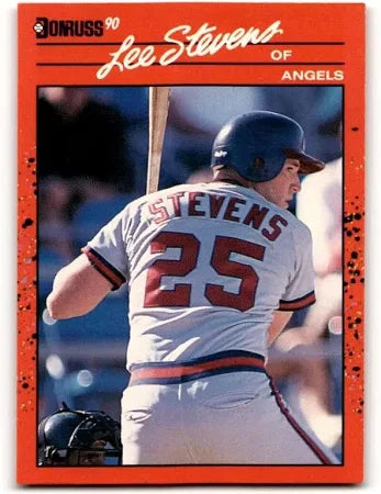 1990 Donruss DeWain Lee Stevens Baseball Card #449
