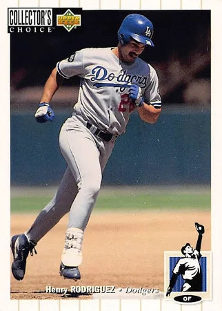 1993 Upper Deck Collectors Choice Henry Rodriguez Baseball Card #596
