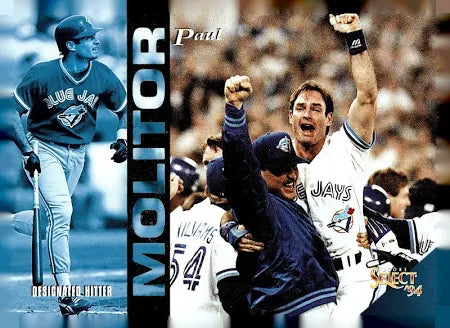 1994 Score Select Paul Molitor Baseball Card #3