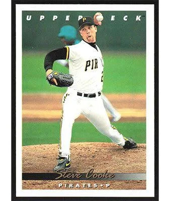 1993 Upper Deck Steve Cooke Baseball Card #599