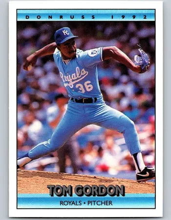 1992 Donrus Thomas Gordon Baseball Card #250