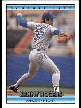 1992 Donruss Kenneth Scott Rogers Baseball Card #368