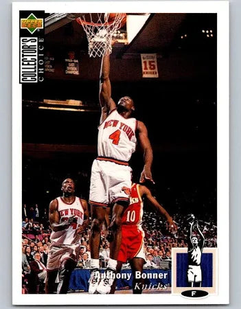1994 Upper Deck Collectors Choice Anthony Bonner Basketball Card #86