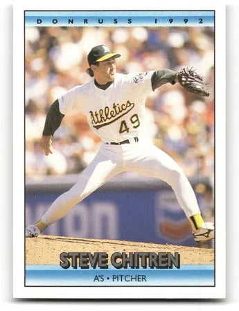 1992 Donruss Stephen Vincent Chitren Baseball Card #385
