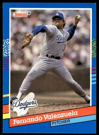 1991 Donruss Fernando Valenzuela Baseball Card #127