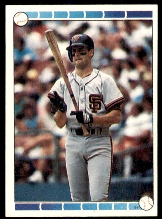 1989 Topps Super Star Sticker Glen Davis Baseball Card #35