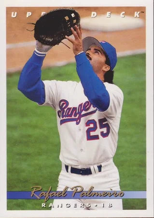 1993 Upper Deck Rafael Palmeiro Baseball Card #574