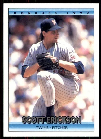 1992 Donruss Scott Gavin Erickson Baseball Card #463