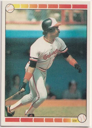 1989 Topps Super Star Dave Henderson Baseball Card #17