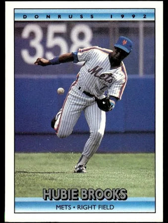 1992 Donruss Hubert Brooks Jr. Baseball Card #64