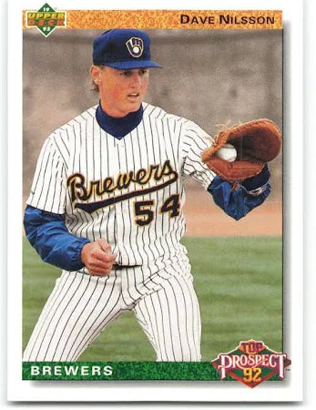 1992 Upper Deck Dave Nilsson Baseball Card #57