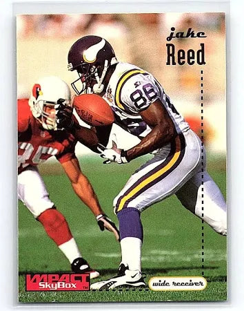 1991 Skybox Impact Jake Reed Football Card #81