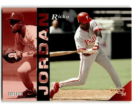 1994 Score Select Ricky Jordan Baseball Card #95
