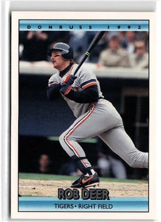 1992 Donruss Robert George Deer Baseball Card #532