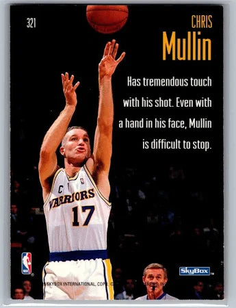1994 Skybox Chris Mullin Basketball Card #321