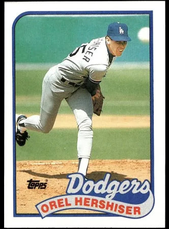 1989 Topps Orel Hershiser Baseball Card #550