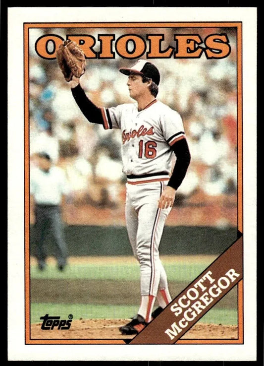 1988 Topps Scott McGregor Baseball Card #419