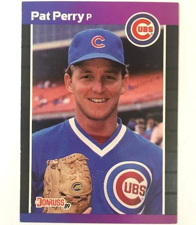 1989 Donruss William (Pat) Patrick Perry Baseball Card #404