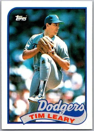 1989 Topps Tim Leary Baseball Card #249