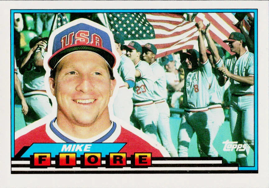 1989 Topps Michael Thomas Fiore Baseball Card #8