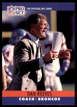 1990 NFL Pro Set Dan Reeves Football Card #94