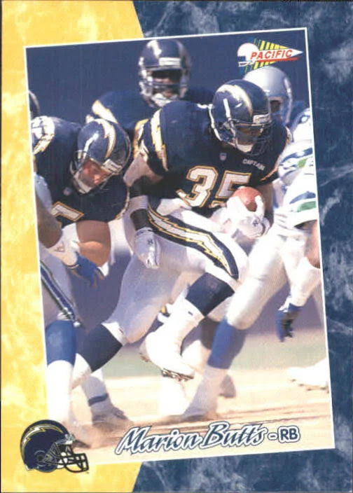 1993 Pacific Marion Butts Football Card #325