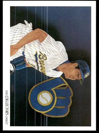 1993 Upper Deck Collectors Choice Brewers Checklist Baseball Card #817