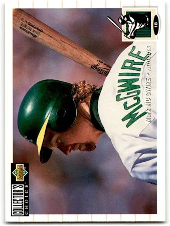 1994 Upper Deck Collectors Choice Mark McGwire Baseball Card #525