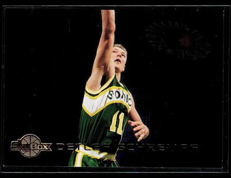 1995 Skybox Slammin Universe Detlef Schrempf Basketball Card #SU24