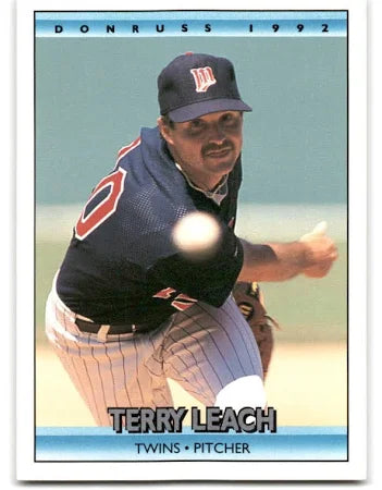 1992 Donruss Terry Hester Leach Baseball Card #484