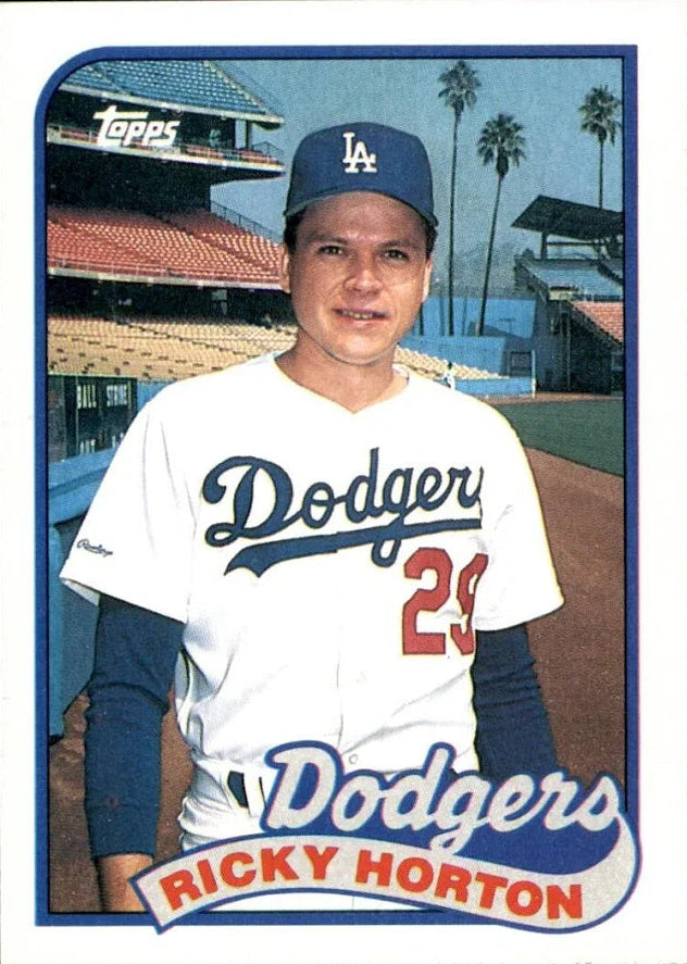 1989 Topps Rickey Horton Baseball Card #232