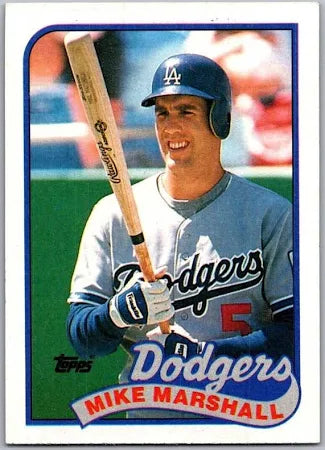 1989 Topps Mike Marshall Baseball Card #582