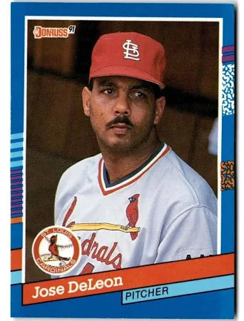 1991 Donruss Jose DeLeon Baseball Card #128
