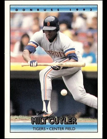 1992 Donruss Milton Cuyler Jr. Baseball Card #232