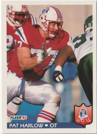 1992 Fleer Pat Harlow Football Card #259