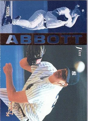 1994 Score Select Jim Abbott Baseball Card #78
