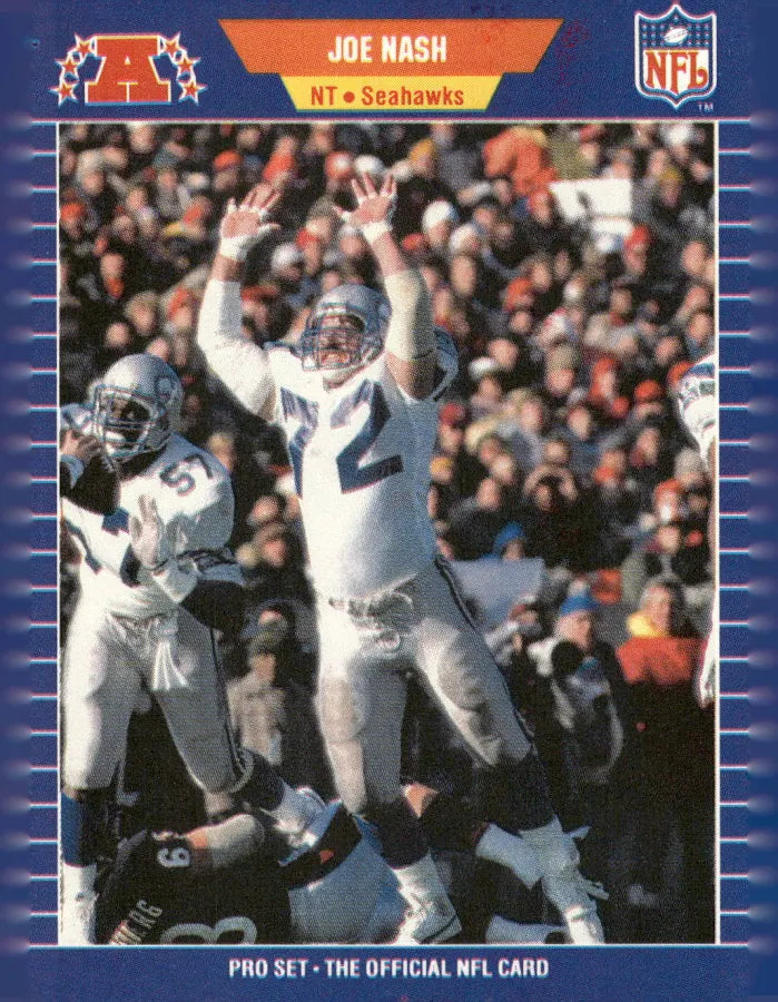 1989 NFL Pro Set Joe Nash Football Card #399