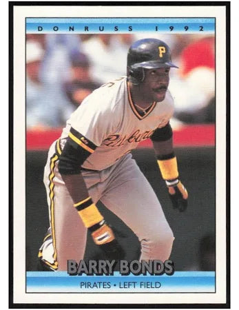 1992 Donruss Barry Lamar Bonds Baseball Card #243