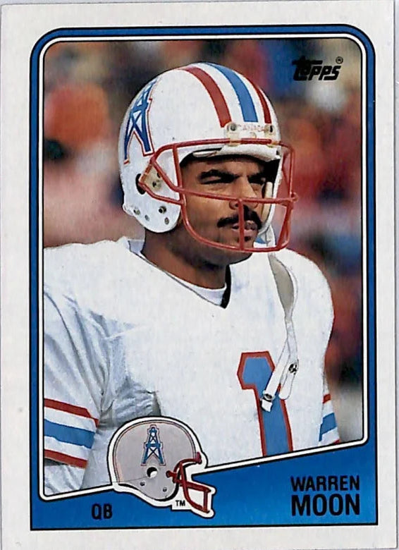1988 Topps Warren Moon Football Card #103