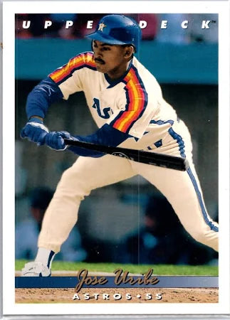 1993 Upper Deck Jose Uribe Baseball Card #729