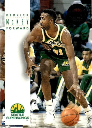 1993 Skybox Premium Edition Derrick Mckey Basketball Card #170