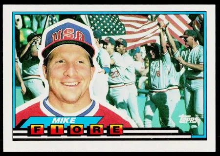1989 Topps Michael Thomas Fiore Baseball Card #8