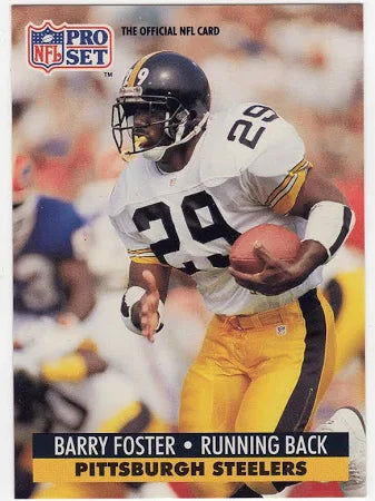 1991 NFL Pro Set Barry Foster Football Card #844