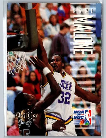 1994 Skybox Jazz vs Nuggets Basketball Card #182