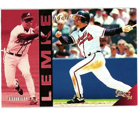1994 Score Select Mark Lemke Baseball Card #60