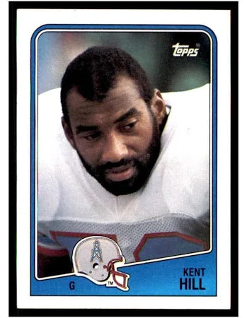 1988 Topps Kent Hill Football Card #111