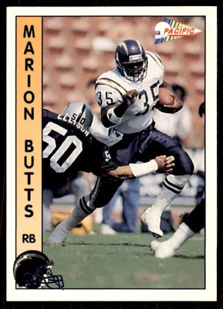 1992 Pacific Marion Hobby Football Card #519