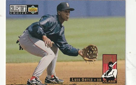 1993 Upper Deck Rookie Class Collectors Choice Luis Ortiz Baseball Card #15